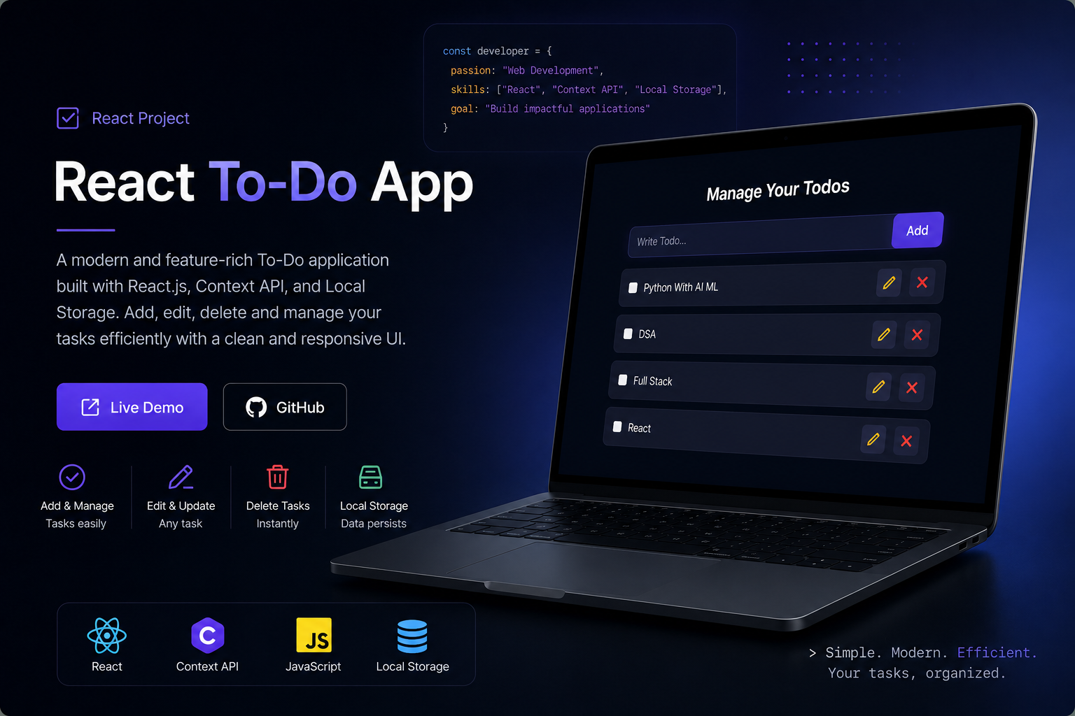 React Todo App